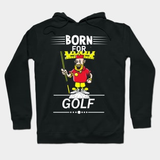 Golf Golfing Funny King Hoodie